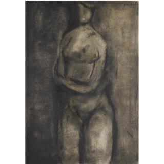 B. Vithal - Untitled (Portrait Of Prabha)