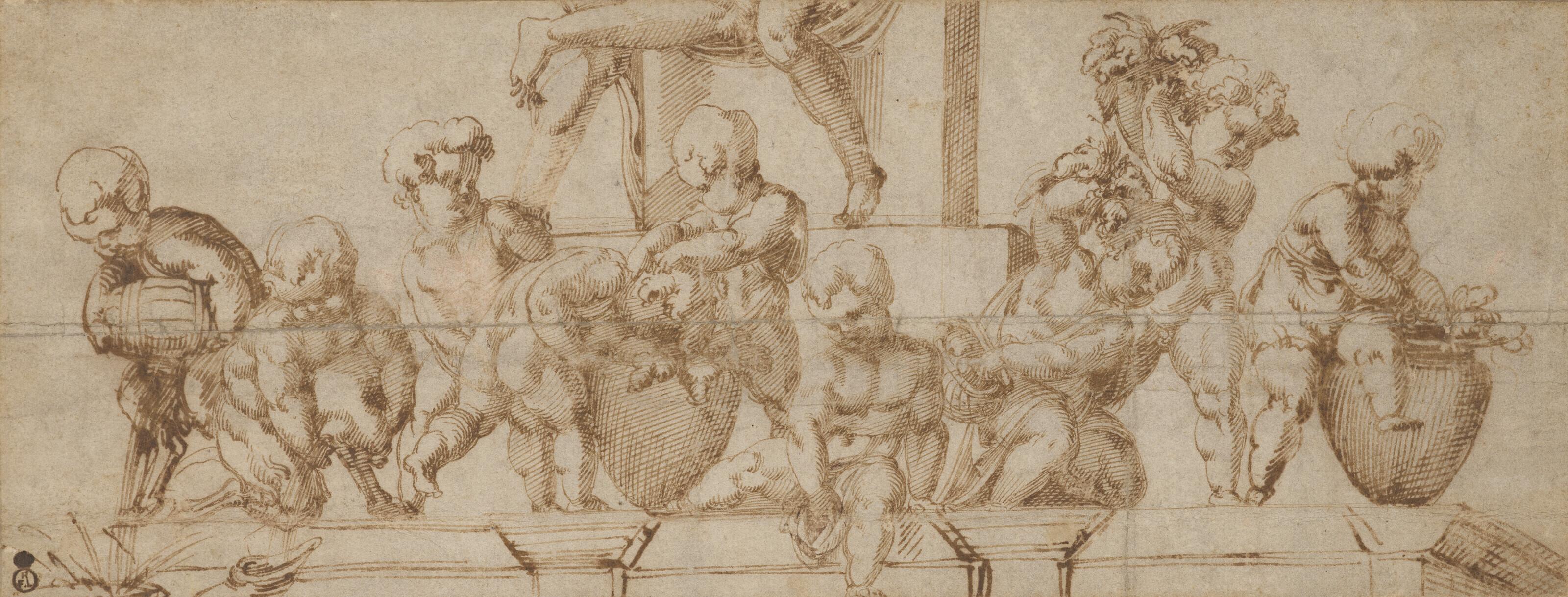 Baccio Bandinelli - Les Putti Vendangeurs