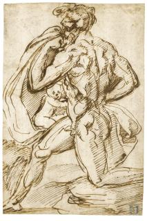 Baccio Bandinelli - The Birth Of Bacchus From Jupiter\'S Thigh