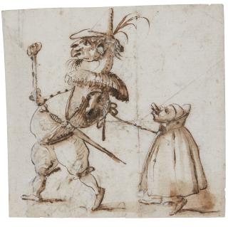 Baccio Del Bianco - Punchinello And A Slave