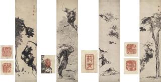 Bada Shanren - Flowers, Birds, Fish and Rocks