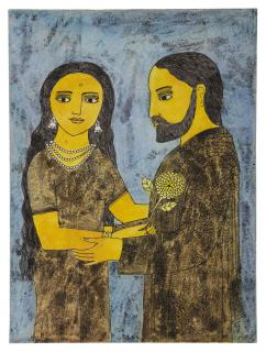 Badri Narayan - Bride & Groom