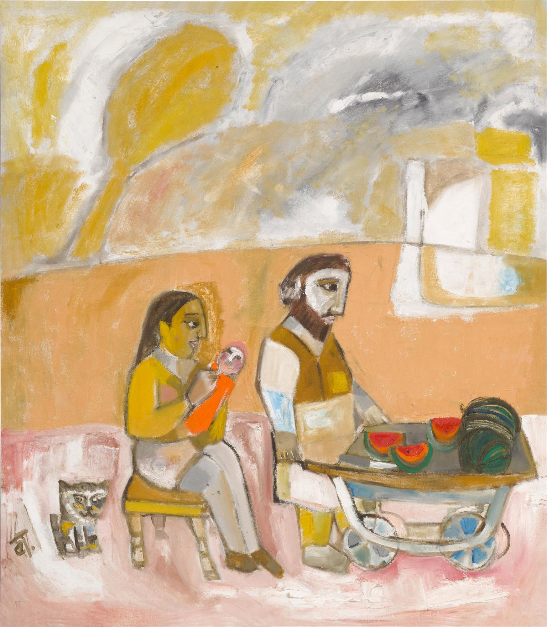 Badri Narayan - The Watermelon Seller\'s Family