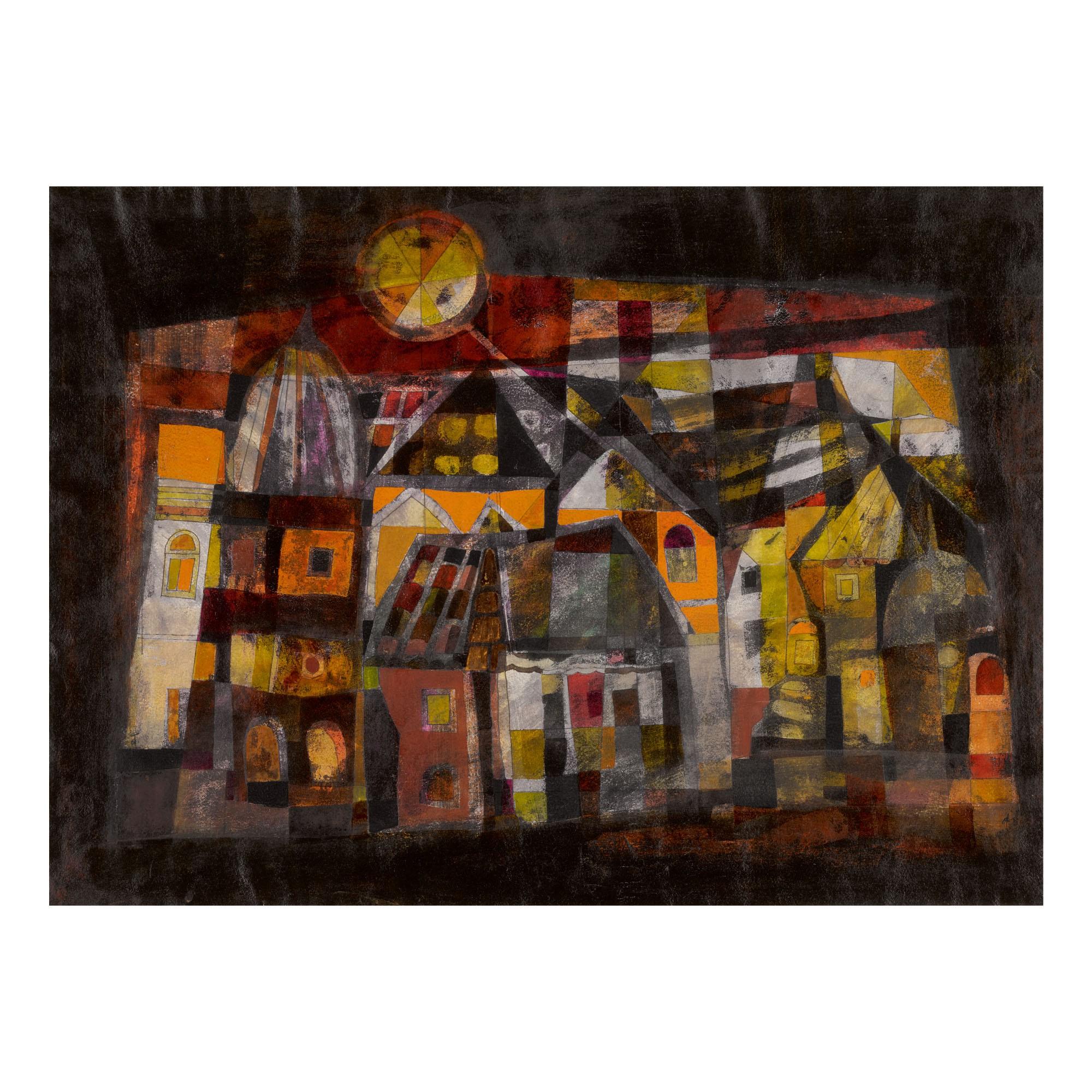 Badri Narayan - Untitled (Houses)