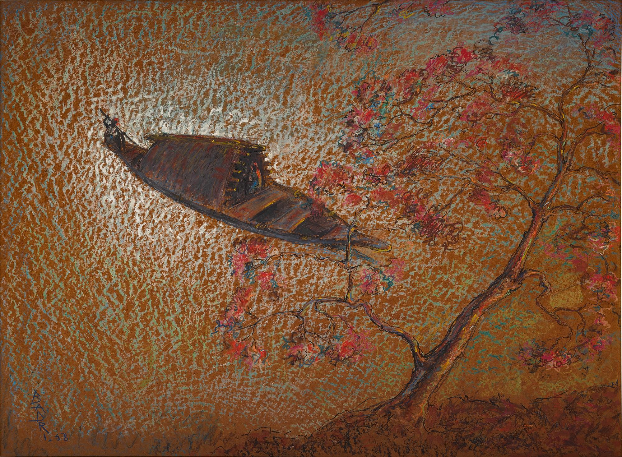 Badri Nath Arya - Untitled