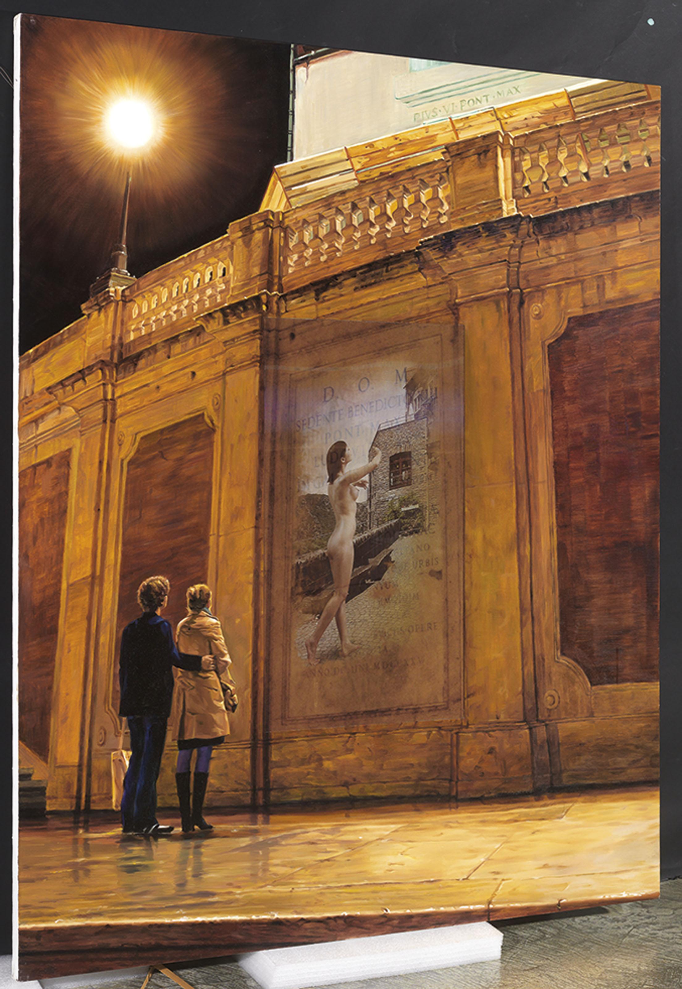 Bae Joon-Sung - The Costume Of Painter: Doodling On The Wall, Romeo & Juliet Couple