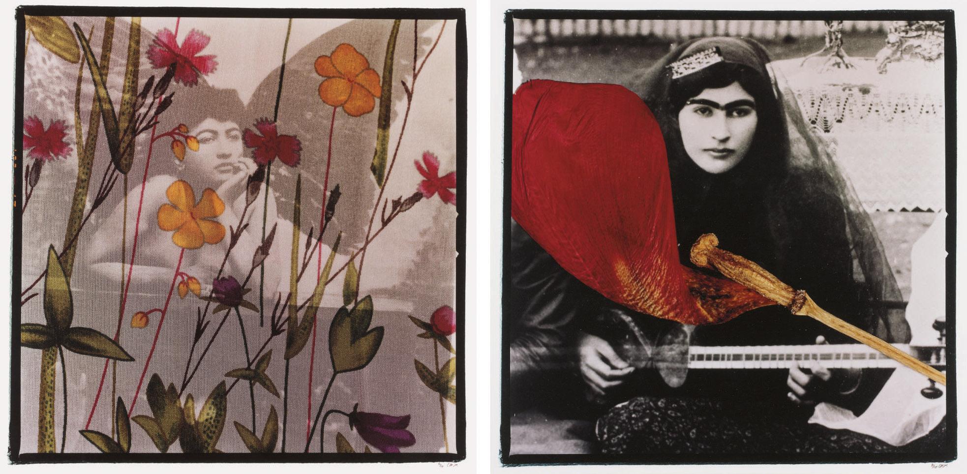 Bahman Jalali - Two Works from the Image of Imagination Series