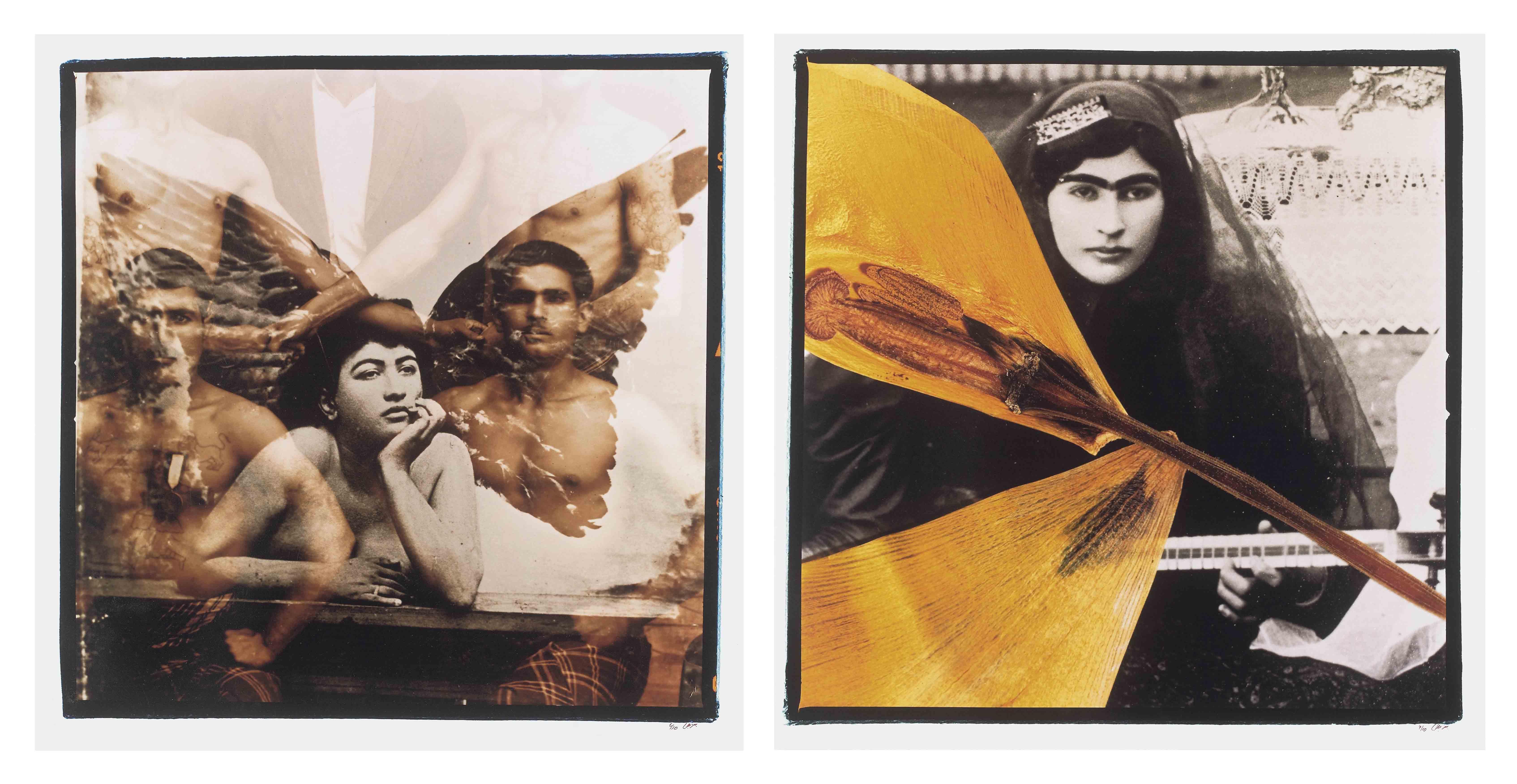 Bahman Jalali - Two Works from the Image of Imagination series