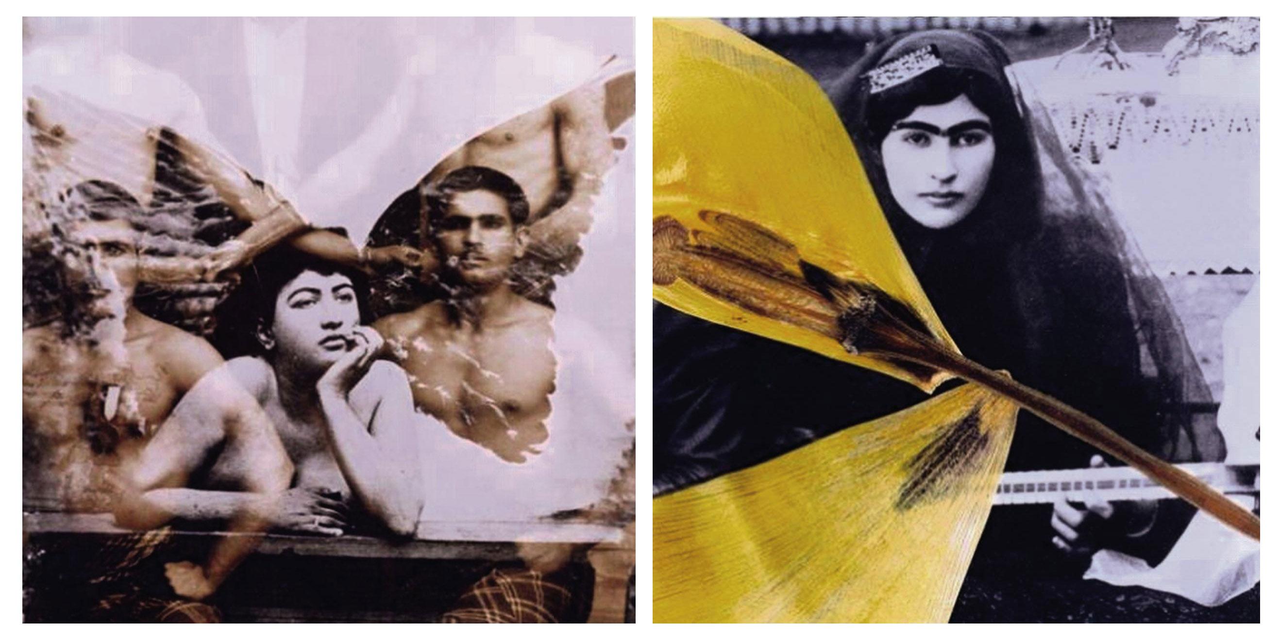 Bahman Jalali - Two Works from the Image of Imagination series