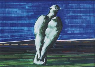 Bahman Mohassess - Iranian untitled 