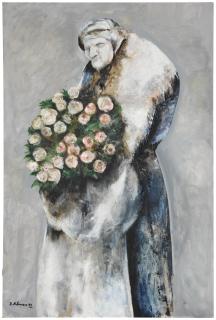 Bahman Mohassess - La Mia Fioraia: Fioraia di Piazza Navona (My Florist: Florist in Piazza Navona)