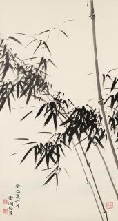 Bai Jiao - Ink Bamboo, 1953