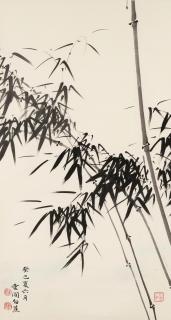 Bai Jiao - Ink Bamboo, 1953