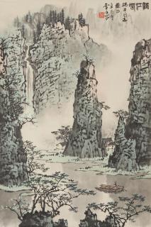 Bai Xueshi - Spring At Lijiang River