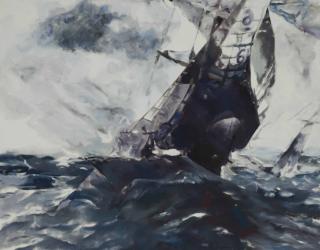 Balcomb Greene - Gale in October