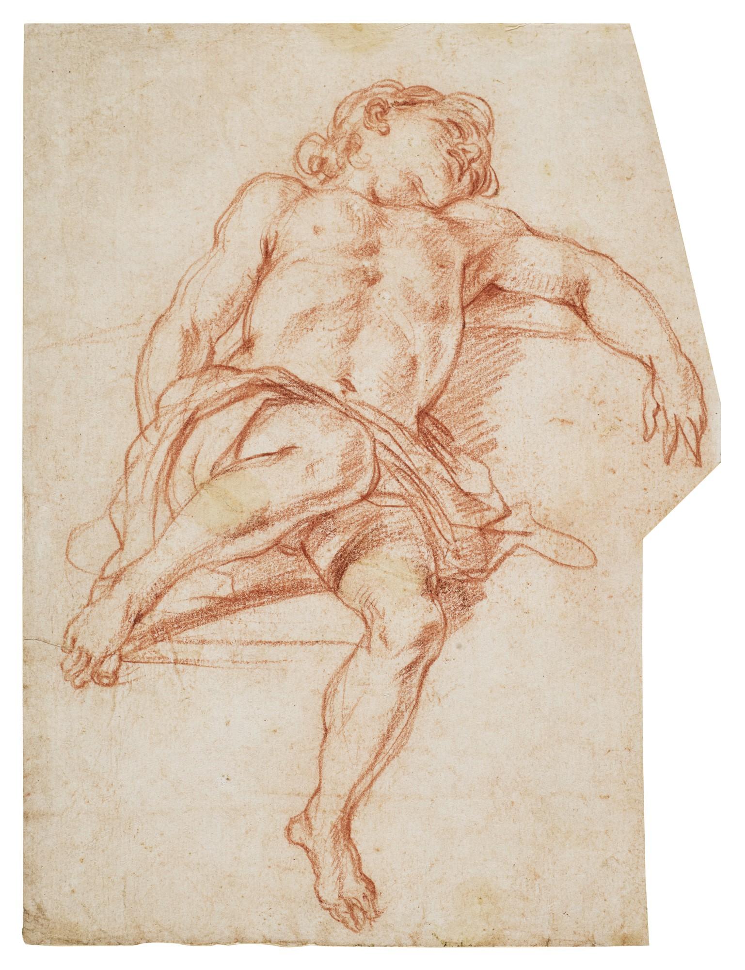 Baldassare Franceschini - A Reclining Youth