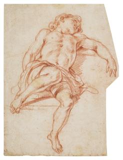 Baldassare Franceschini - A Reclining Youth