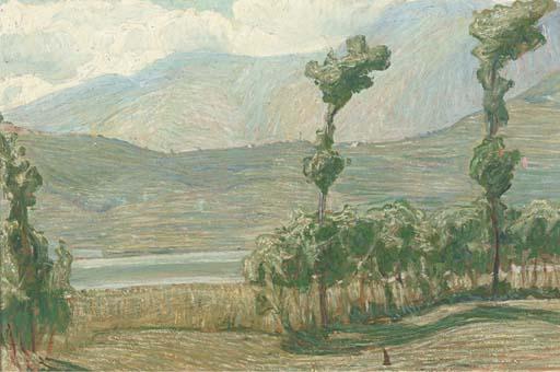 Baldassare Longoni - Sunlit Paysage