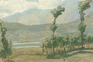 Baldassare Longoni - Sunlit Paysage