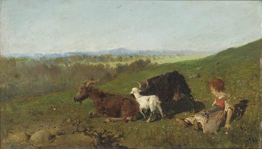Baldomero Galofre y Gimenez - The Little Goat Herder