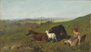 Baldomero Galofre y Gimenez - The Little Goat Herder