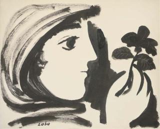 Baltasar Lobo - Femme À La Fleur