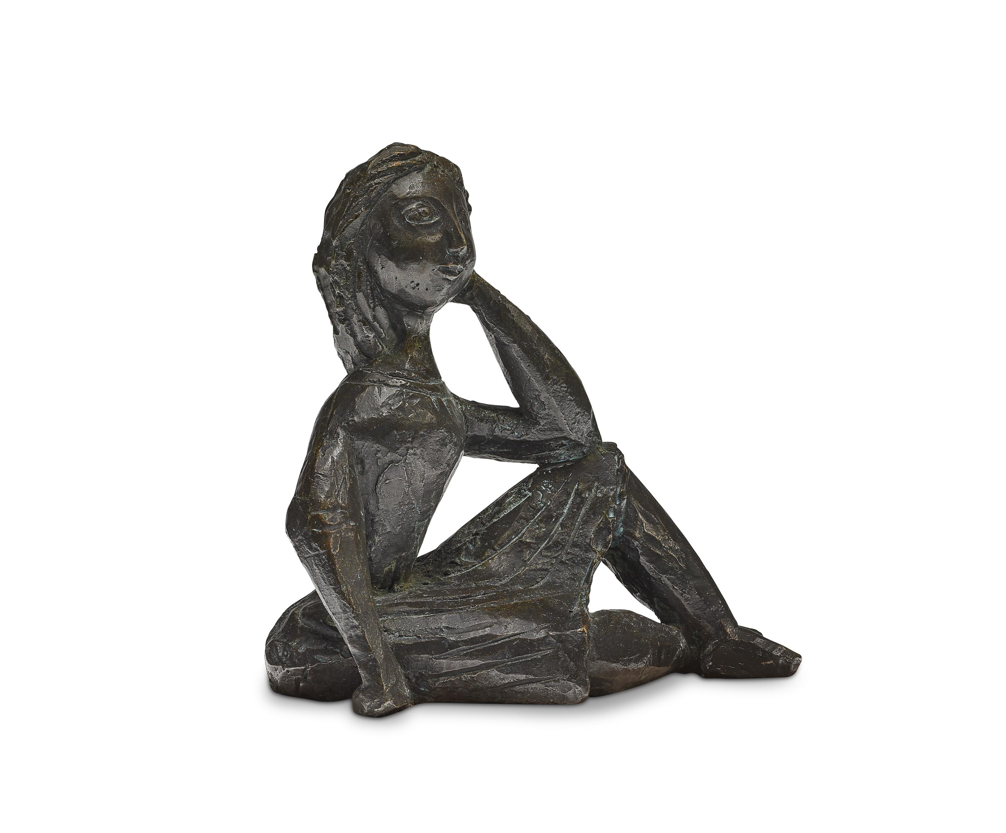 Baltasar Lobo - Jeune fille assise