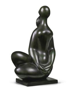 Baltasar Lobo - Jeune Fille, Mains Croisées