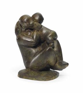 Baltasar Lobo - Maternité Sur Socle