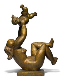 Baltasar Lobo - Mère Et Enfant, La Ciotat Grande Taille