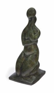 Baltasar Lobo - Pensive à genoux