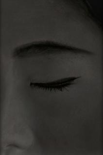 Balthasar Burkhard - Japan 05, Maiko Eye, 1987