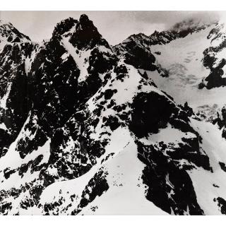 Balthasar Burkhard - Montagnes (Diptyque, Tirage Positif Et Tirage Négatif)