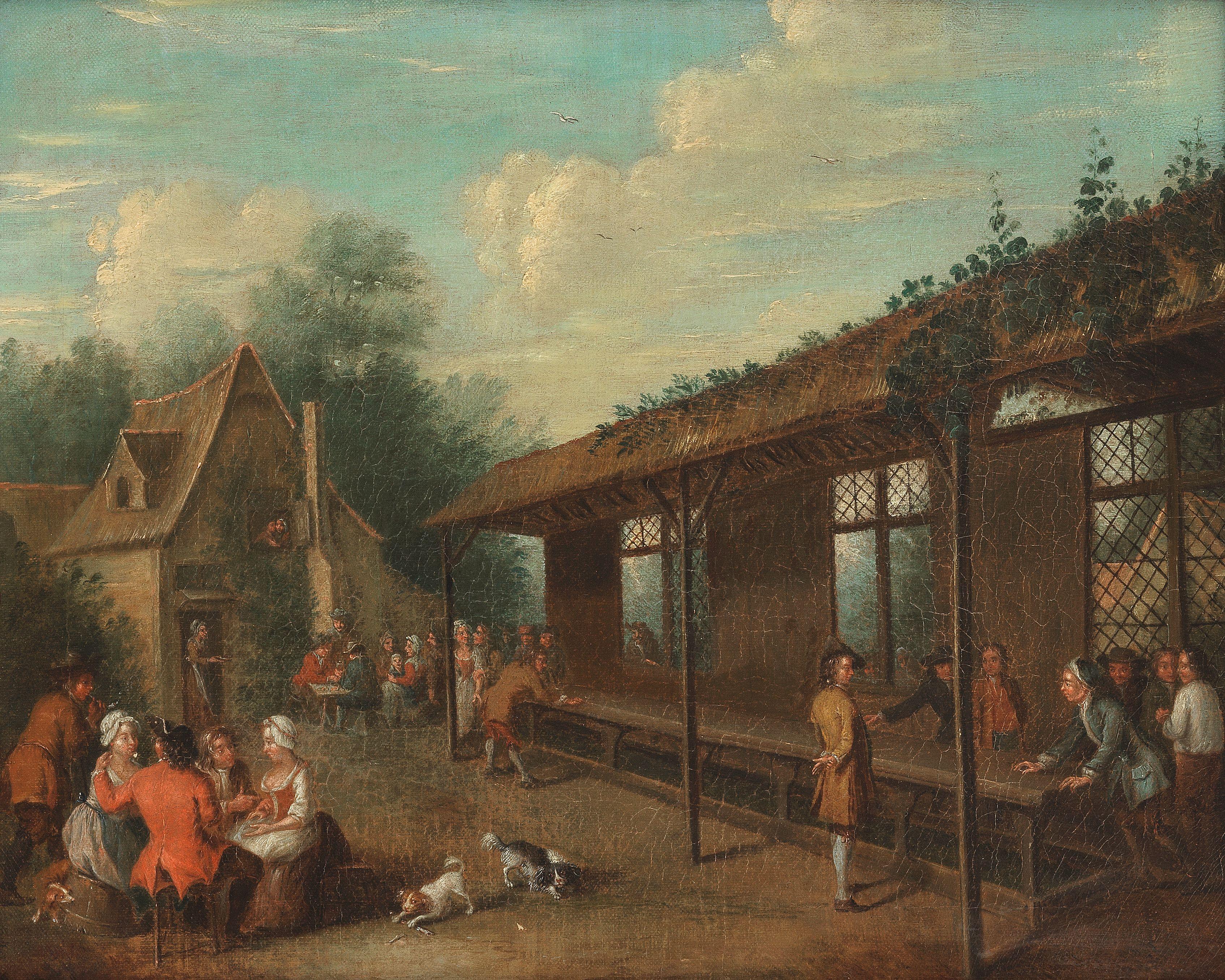 Balthazar Nebot - Gentleman Playing Shove Ha\'Penny