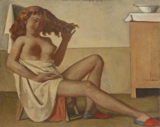 Balthus - Adolescente Aux Cheveux Roux