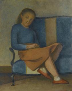 Balthus - Colette Assise