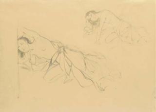 Balthus - Double étude pour \