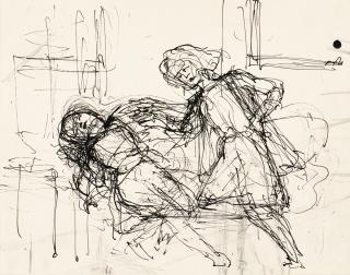 Balthus - Esquisse Pour ‘Le Rêve I’ 