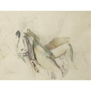 Balthus - Étude Pour La Chambre Turque