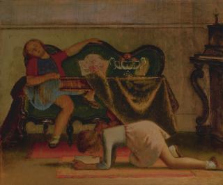 Balthus - Étude Pour “Le Salon”