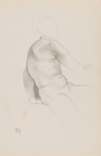 Balthus - Ignudo (nach Michelangelo)