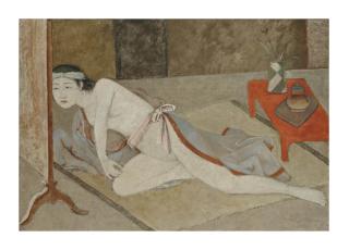 Balthus - Japonaise À La Table Rouge