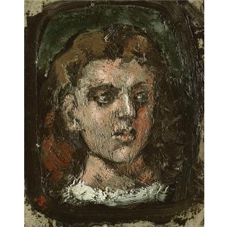 Balthus - Jeune Fille Au Col Blanc