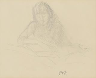 Balthus - Jeune fille lisant