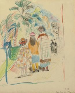 Balthus - Le jardin des plantes