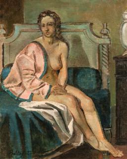 Balthus - Nu À La Veste Rose