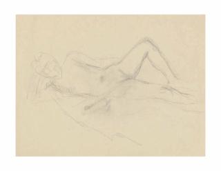 Balthus - Nu allongé