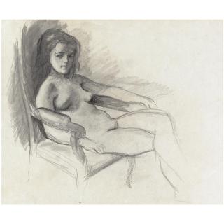 Balthus - Nu Assis (Fréderique)
