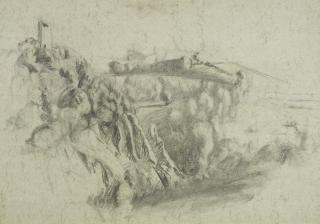 Balthus - Paysage De Monte Calvello