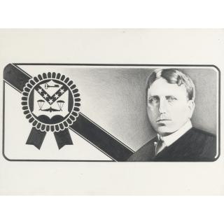 Banks Violette - Proposal For Dollar Bill / William Randolph Hearst, Pabst Blue Ribbon, Batf Insignia (Inverted)